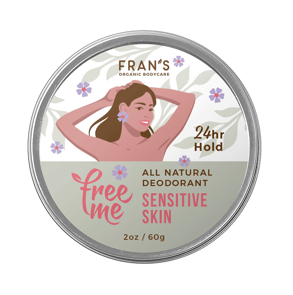 FreeMe Deodorant Sensitive Skin – Fran's Organic Bodycare